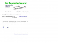 reparaturfreund.at Webseite Vorschau