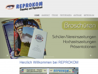 reprokom-online.de Webseite Vorschau