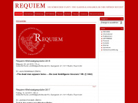 requiem-projekt.de Webseite Vorschau
