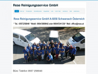 rese.at Webseite Vorschau
