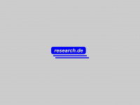 research.de Webseite Vorschau