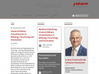 reseau-future.ch Webseite Vorschau