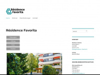 residence-favorita.ch Webseite Vorschau