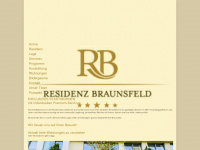 residenz-braunsfeld.de Webseite Vorschau