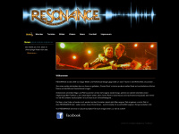 resonance-band.de Webseite Vorschau