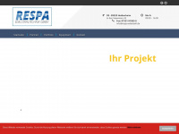 respa-edelstahl.de Webseite Vorschau