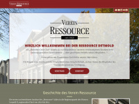 ressource-detmold.de Webseite Vorschau
