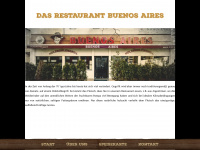 restaurant-buenosaires.de Webseite Vorschau
