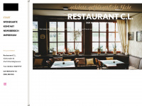 restaurant-cl.de Webseite Vorschau
