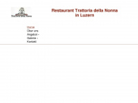 restaurant-dellanonna.ch Webseite Vorschau