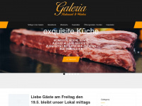 restaurant-galeria.at Webseite Vorschau