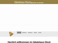 restaurant-glocke.de Webseite Vorschau