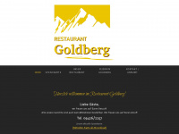 restaurant-goldberg.de Webseite Vorschau