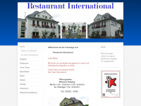 restaurant-international.de Webseite Vorschau