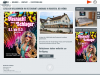restaurant-landhaus.ch Webseite Vorschau