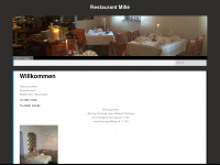 restaurant-mille.de Webseite Vorschau