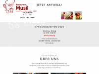 restaurant-musil.at Webseite Vorschau
