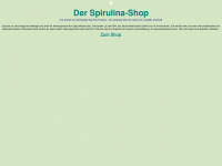 spirulinashop.de Webseite Vorschau