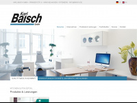 baisch.de Webseite Vorschau