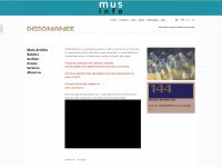 dissonanz.ch Webseite Vorschau