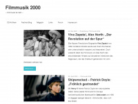 filmmusik2000.de Webseite Vorschau