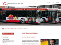 stadtbus.wasserburg.de Webseite Vorschau