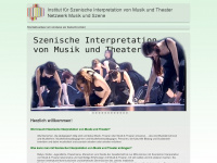 musiktheaterpaedagogik.de Webseite Vorschau