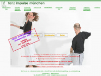 tanz-impulse-muenchen.de Webseite Vorschau