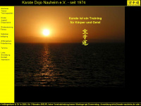 karate-nauheim.de Webseite Vorschau