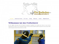 freifechter.org Webseite Vorschau