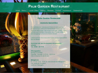 restaurant-palmgarden.de Webseite Vorschau