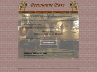 restaurant-pars.de Webseite Vorschau
