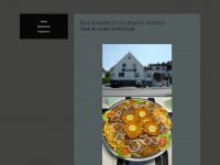 restaurant-pension-adria.de Webseite Vorschau