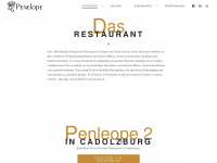 restaurant-penelope.de Webseite Vorschau