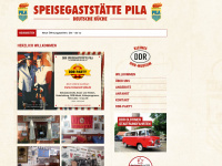 restaurant-pila.de Webseite Vorschau