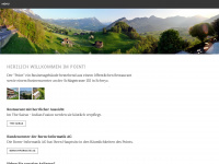 restaurant-point.ch Webseite Vorschau