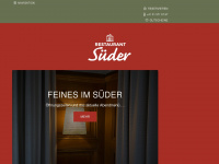 restaurant-sueder.ch Webseite Vorschau