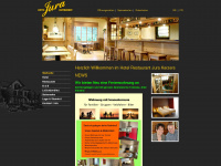 restaurantkerzers.ch Webseite Vorschau
