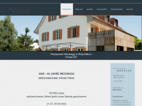 restaurantmoosegg.ch Webseite Vorschau