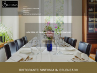 restaurantsinfonia.ch Webseite Vorschau