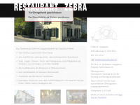 restaurantzebra.ch Webseite Vorschau