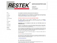 restek-service.de Webseite Vorschau
