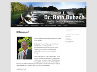 retodubach.ch Webseite Vorschau