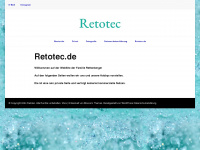 retotec.de Webseite Vorschau