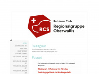 retriever-rgo.ch Webseite Vorschau