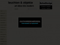 retrodesign.ch Webseite Vorschau