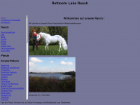 rettmohr-lake-ranch.de Webseite Vorschau