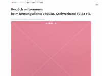 rettungsdienst-fulda.de Webseite Vorschau