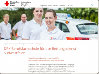 rettungsschule-suedwestfalen.de Webseite Vorschau