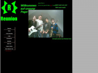 reunion-band.de Webseite Vorschau